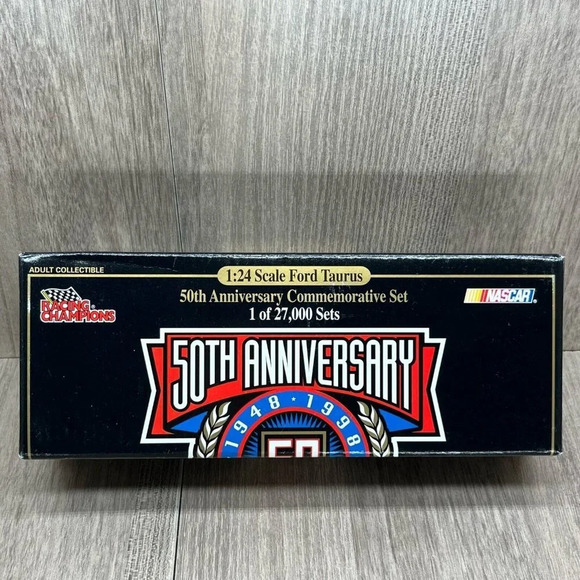 1948-1998 Racing Champions NASCAR 50th Anniversary Ford Taurus Diecast 1:24 - Picture 8 of 14